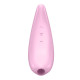 Мощный вакуумный клиторальный стимулятор Satisfyer Curvy 3+ с управлением через интернет