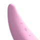 Мощный вакуумный клиторальный стимулятор Satisfyer Curvy 3+ с управлением через интернет