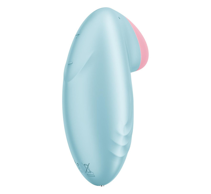 Смарт-вибратор для клитора Satisfyer Tropical Tip Light Blue