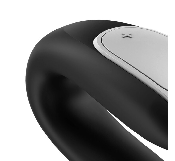 Смарт-вібратор для пар Satisfyer Double Fun Чорний