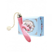 Вібромасажер-кролик з функцією керування зі смартфона Zalo Rosalie Рожевий