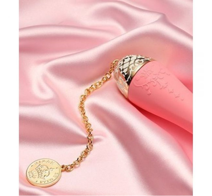 Вібромасажер-кролик з функцією керування зі смартфона Zalo Rosalie Рожевий