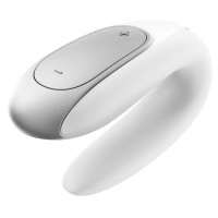 Смарт-вібратор для пар Satisfyer Double Fun Білий