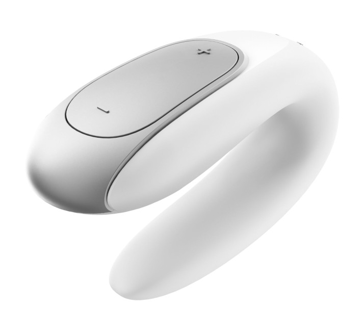Смарт-вибратор для пар Satisfyer Double Fun Белый
