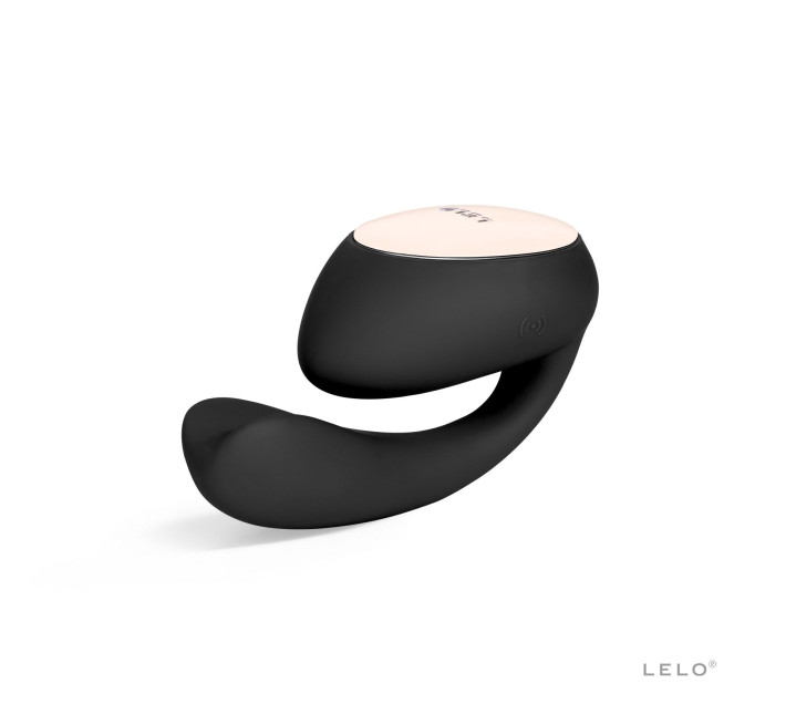 Смарт-вибратор LELO Ida Wave Black, вагинально-клиторальный, технология WaveMotion, 2 мотора