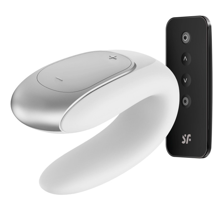 Смарт-вибратор для пар Satisfyer Double Fun Белый