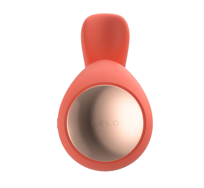 Смарт-вібратор LELO Ida Wave Coral Red, вагінально-кліторальний, технологія WaveMotion, 2 мотори