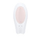 Смарт-вібратор для пар Satisfyer Double Joy Білий із широким кліторальним стимулятором