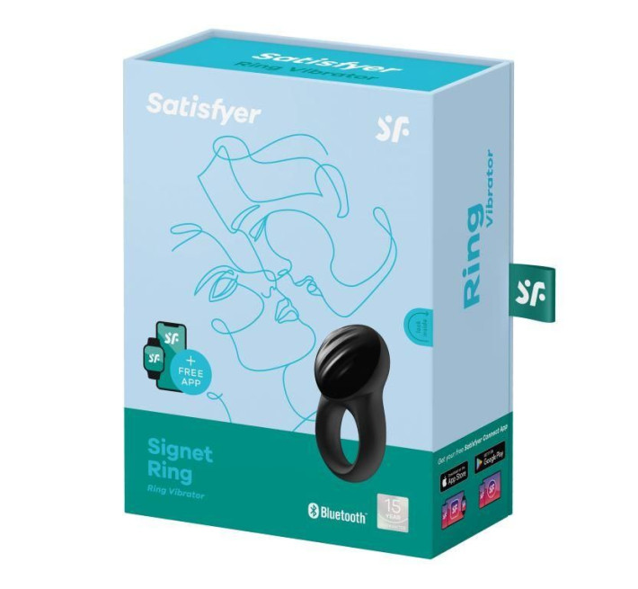 Ерекційне смарт віброкільце Satisfyer Signet Ring