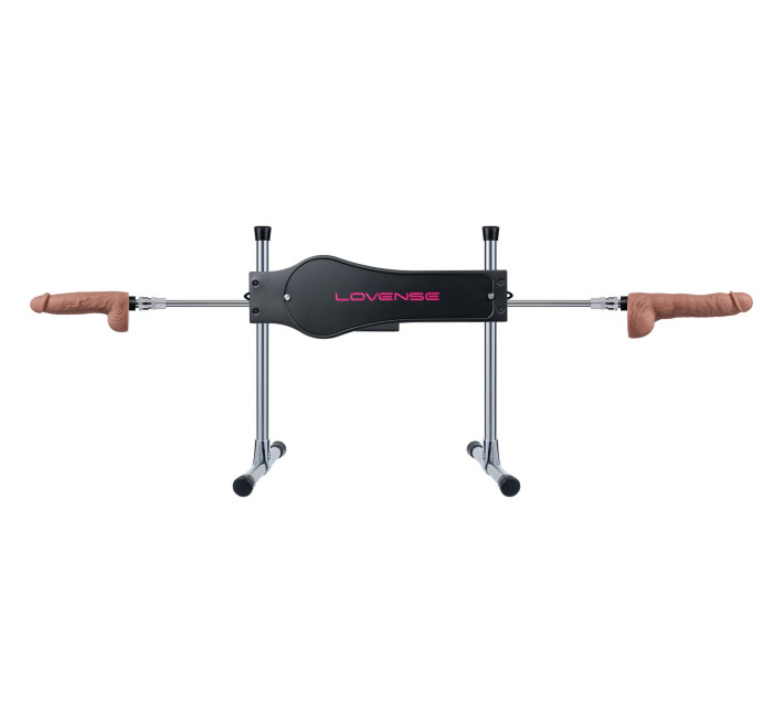 Смарт секс-машина Lovense Sex Machine, два штоки та фалоімітатори, можна для вебкаму