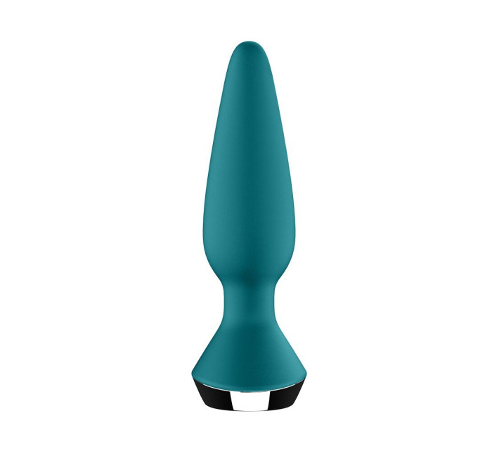 Анальна смарт-вібропробка Satisfyer Plug-ilicious 1 Бірюзова