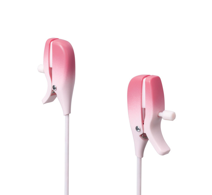 Смарт-вибратор для груди Lovense Gemini, регулировка сжатия соска, можно носить