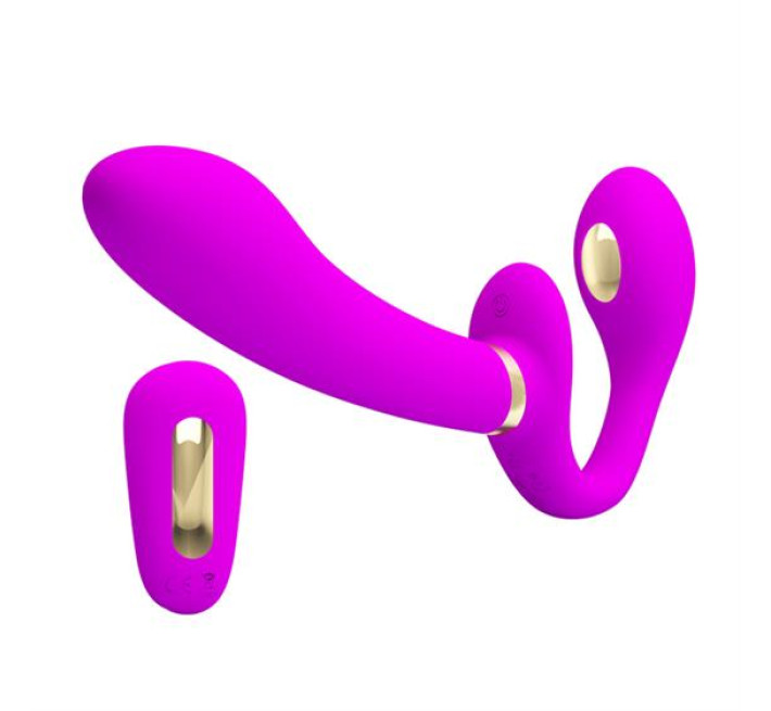 Страпон Pretty Love Thunderbird Harnessfree Stimulator Purple