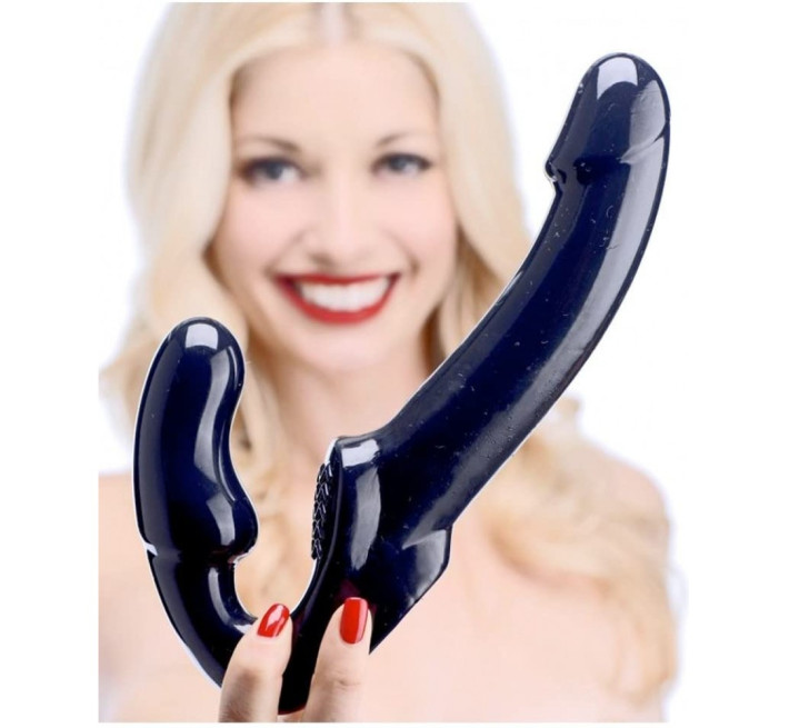 Безремневый страпон Strap U Revolver Черный