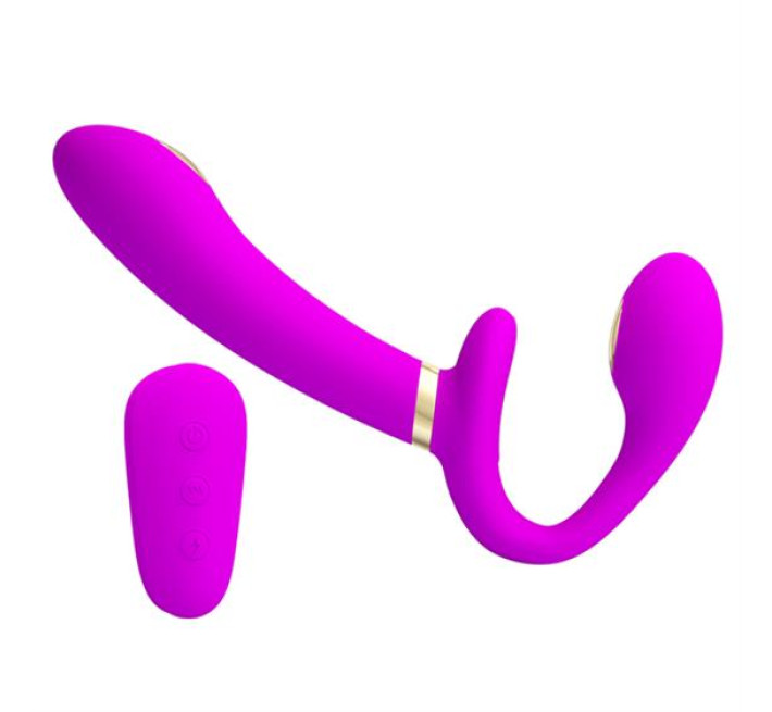 Страпон Pretty Love Thunderbird Harnessfree Stimulator Purple