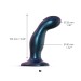 Дилдо Strap-On-Me DILDO PLUG SNAKY METALLIC BLUE, розмір M