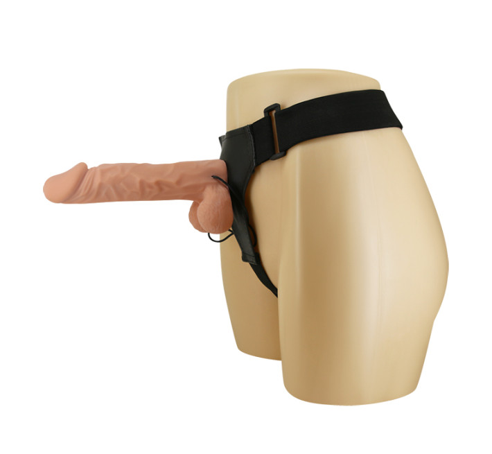 Страпон LyBaile Ultra Multi-Speed Vibration Strap On 9.4