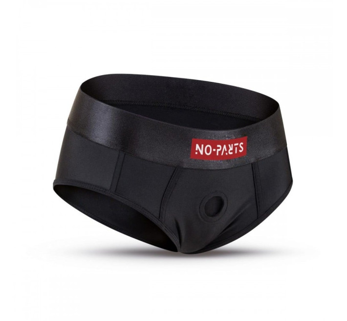 Труси для страпону No-Parts Robin, чорні, M