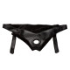Трусики для страпона California Exotic Universal Love Rider Platinum Harness, кожзам, черные