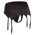 Трусики для страпона с высоким поясом California Exotics Boundless Thong with Garter S/M