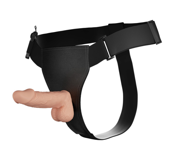 Страпон LyBaile Ultra Multi-Speed Vibration Strap On 7.6