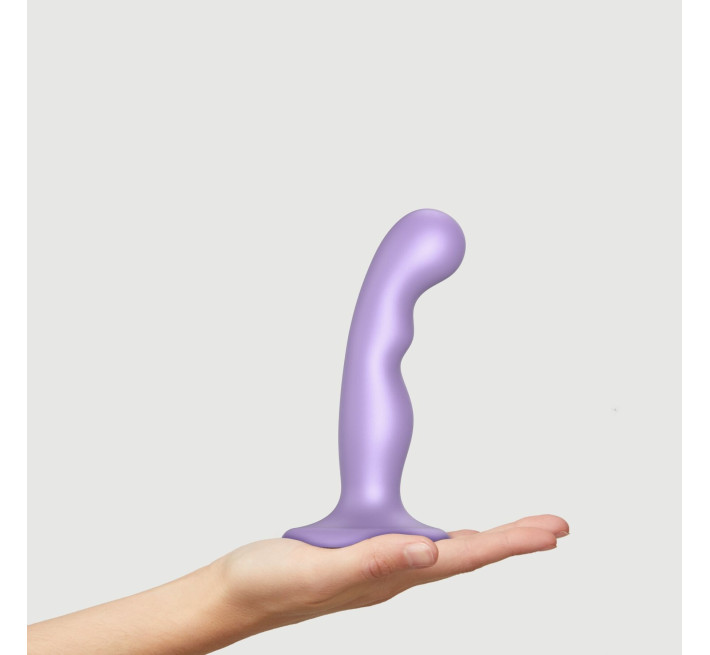 Насадка для страпона Strap-On-Me Dildo Plug P&G Lilas Metallic S