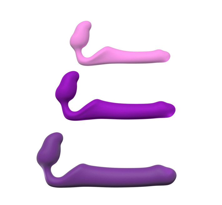 Безремінний страпон Adrien Lastic Queens L, регульований вигин, діаметр 3,8 см