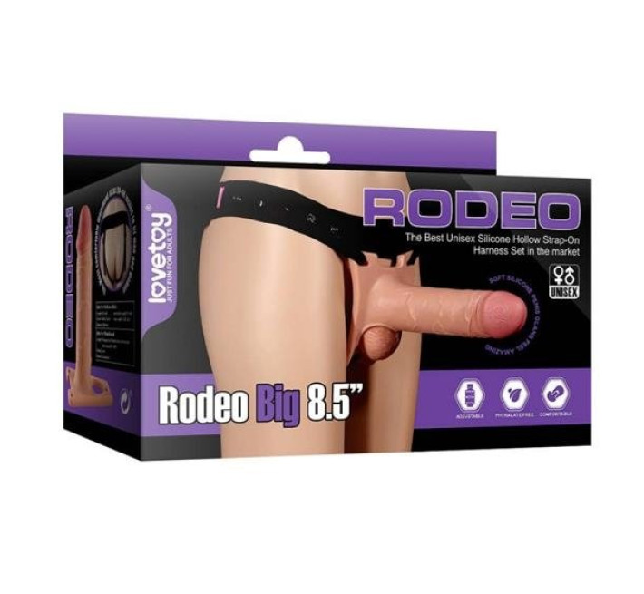 Страпон LoveToy Rodeo Big Strap-On 8.5