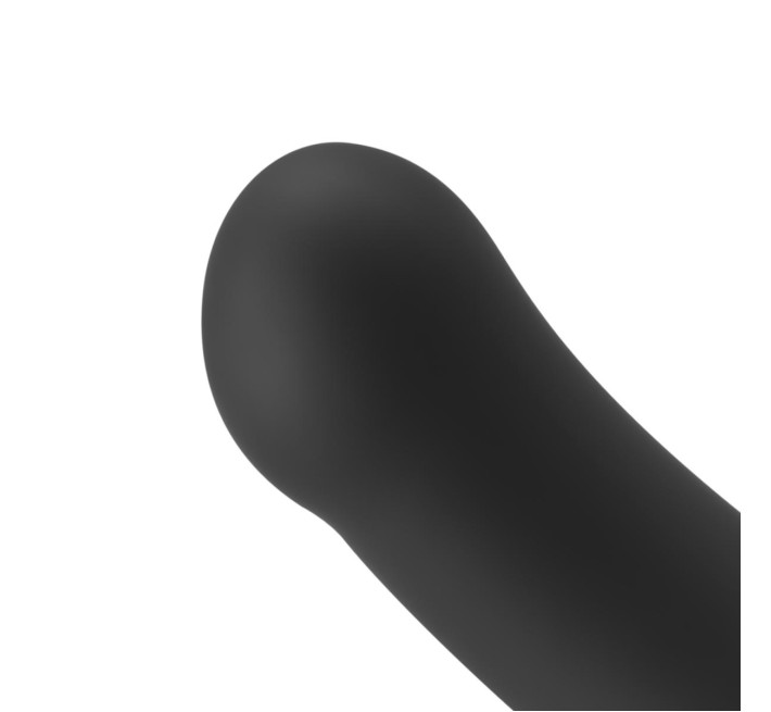 Насадка для страпона нереалистичная No-Parts Parker, черная, 19.5 см