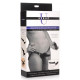 Двосторонній жіночий страпон Strap U 28 Х Power Pegger Double чорний