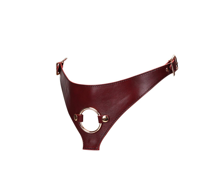 Трусики для страпона Liebe Seele Wine Red Strap on Harness