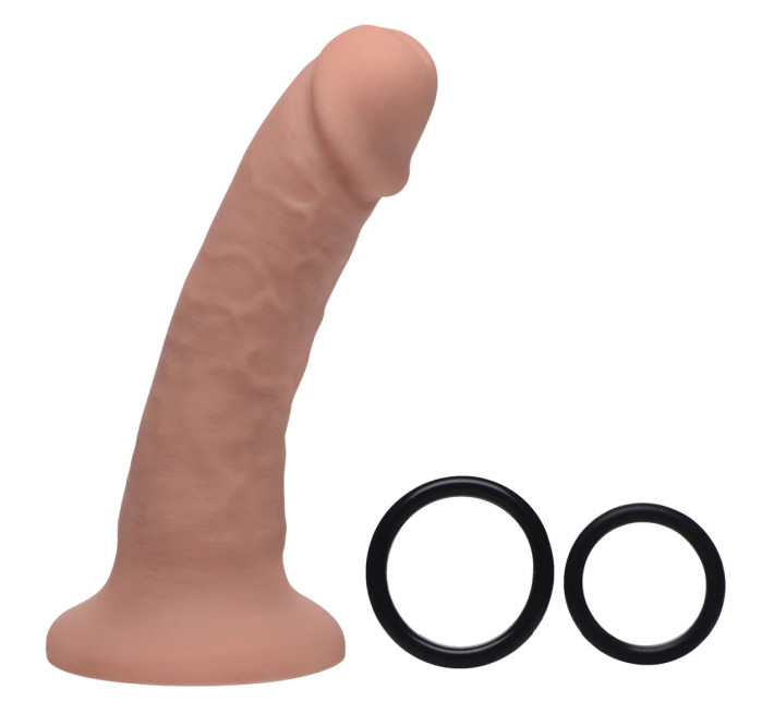 Страпон Strap U seducer бежевий