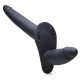 Двосторонній жіночий страпон Strap U 28 Х Power Pegger Double чорний