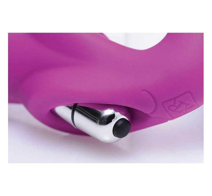 Безремневой страпон с вибрацией Strap U Evoke фиолетовый