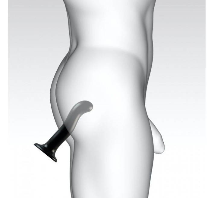 Насадка для страпона Strap-On-Me P&G-Spot Dildo, силикон, размер S