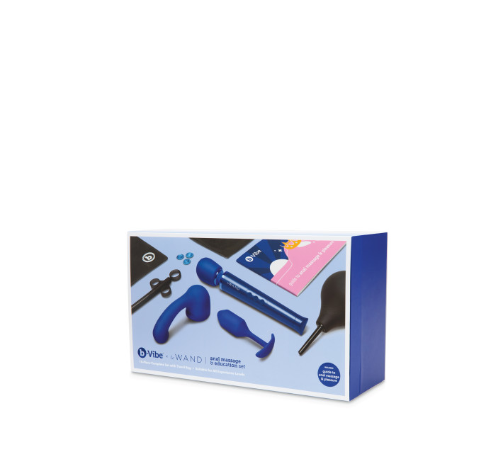 Набір анальних іграшок з 10 предметів B-Vibe ANAL MASSAGE AND EDUCATION SET