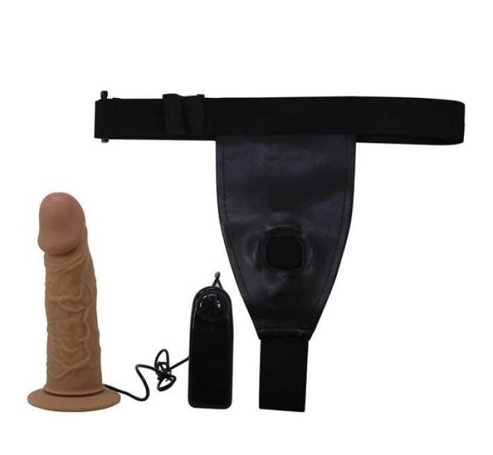 Страпон Pretty Love Harness Briefs Draven 6.8