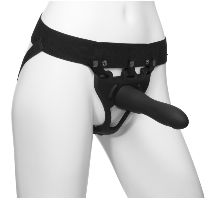 Страпон унисекс Doc Johnson Body Extensions – Be Strong, пустая насадка