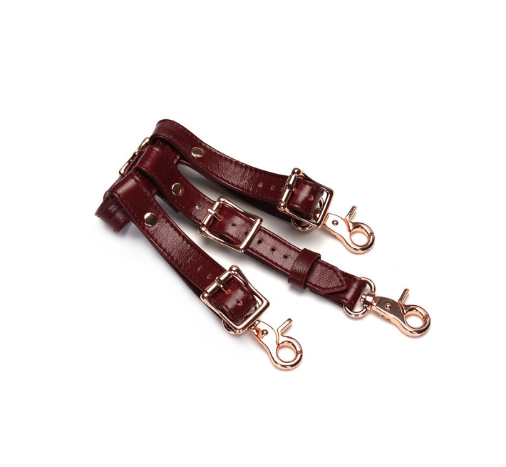 Трусики для вібромасажера Liebe Seele Wine Red Forced Orgasm Strop