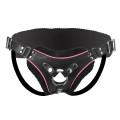 Трусики для страпону Strap U Flamingo з низькою посадкою , чорні, OS