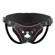 Трусики для страпону Strap U Flamingo з низькою посадкою , чорні, OS