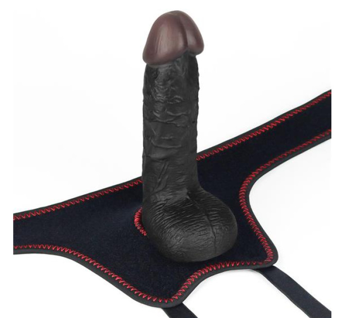 Страпон LoveToy Ingen Easy Strap-On Set 7 Black