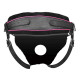 Трусики для страпону Strap U Flamingo з низькою посадкою , чорні, OS