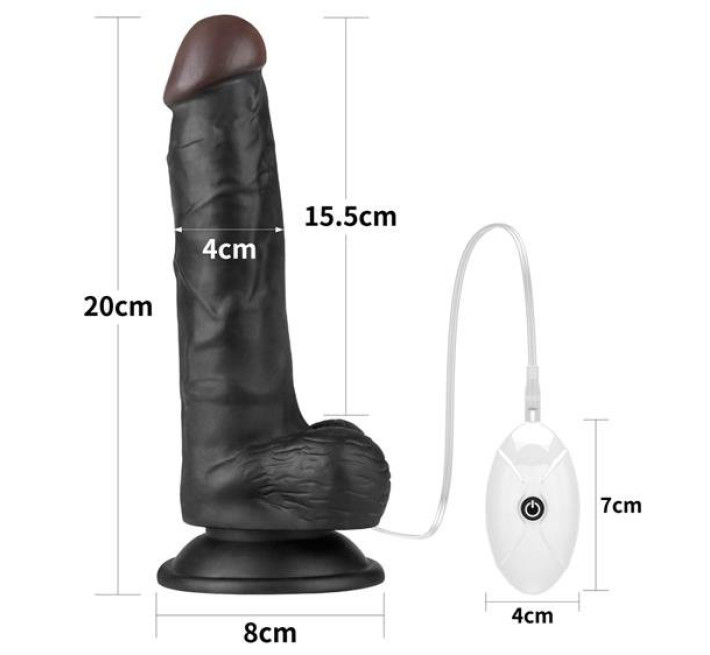 Страпон LoveToy Ingen Vibrating Easy Strap-On Set 7.5" Black