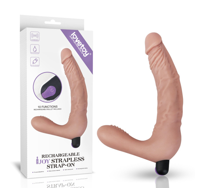 Страпон LoveToy IJOY Rechargeable Strapless Strap-On