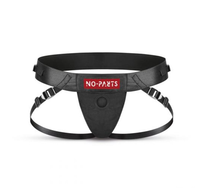 Труси для страпону з одним кріпленням No-Parts Jordan чорні, One Size