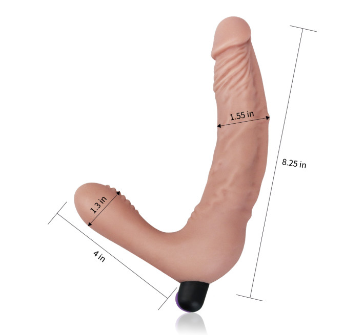 Страпон LoveToy IJOY Rechargeable Strapless Strap-On