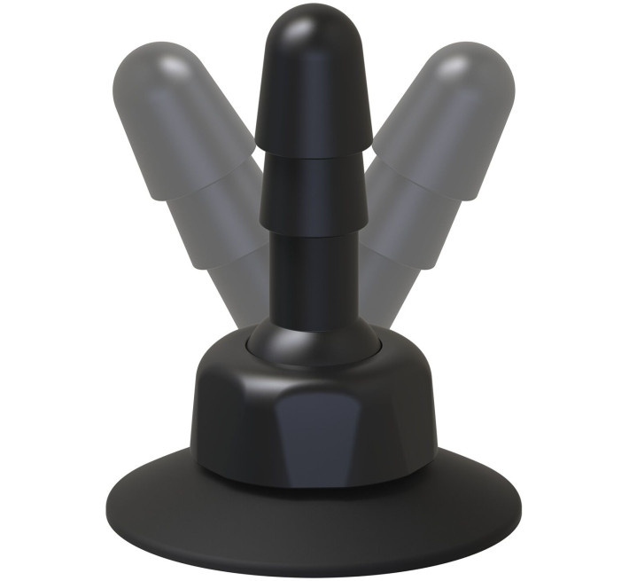 Набір для страпона Doc Johnson Vac-U-Lock VIBRATING Dual Density ULTRASKYN Set: діаметр 3×3,8 см