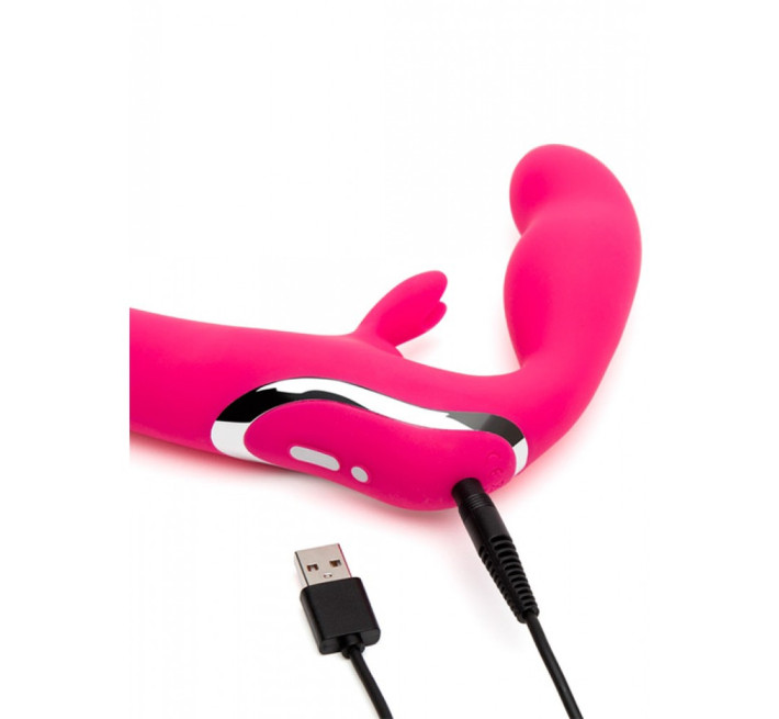 Страпон безременный с вибрацией Happy Rabbit