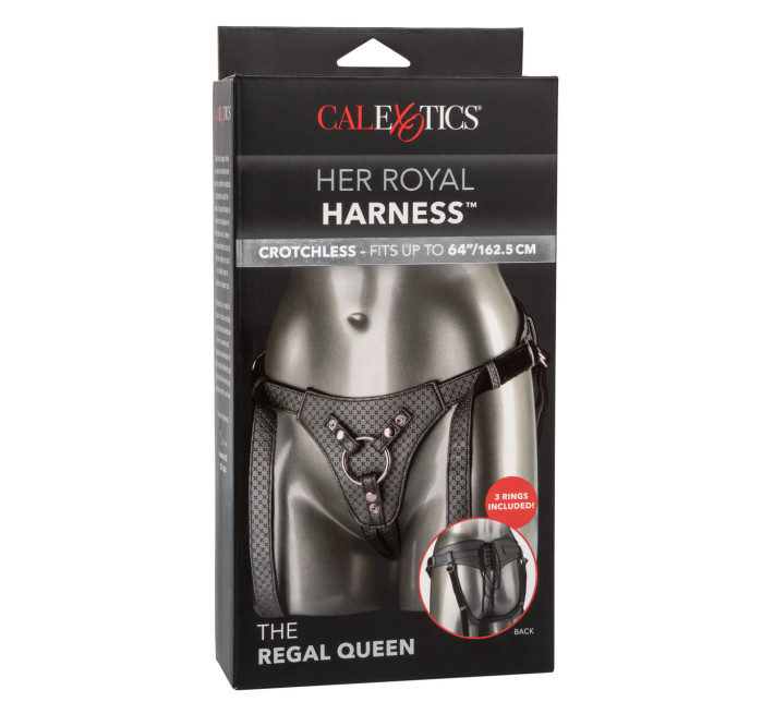 Трусики для страпону California Exotic The Regal Queen Чорні